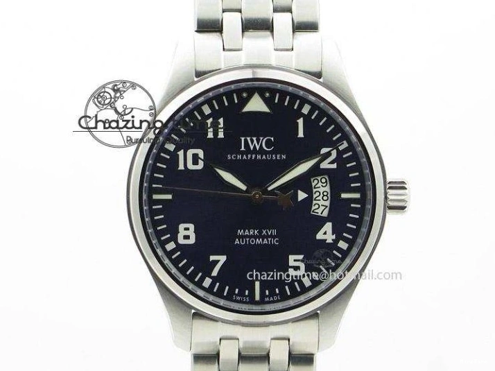 MIROTIME 0202 Popular Big Pilot Real PR IW502706 RG YLF 1:1 Best Edition Brown Dial On Calfskin Strap A 7223